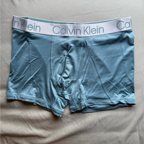 Green Calvin Klein Boxer Briefs - Picture 1 of 3